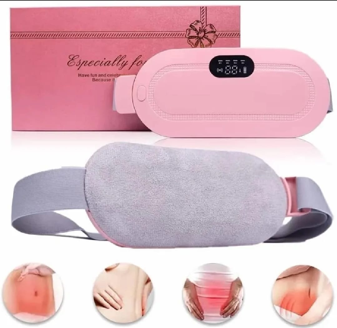 Period Cramp Relief Belt with Heat Therapy