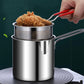 Stainless Steel Deep Frying Pot with Basket & Lid – Safe and Even Oil Cooking