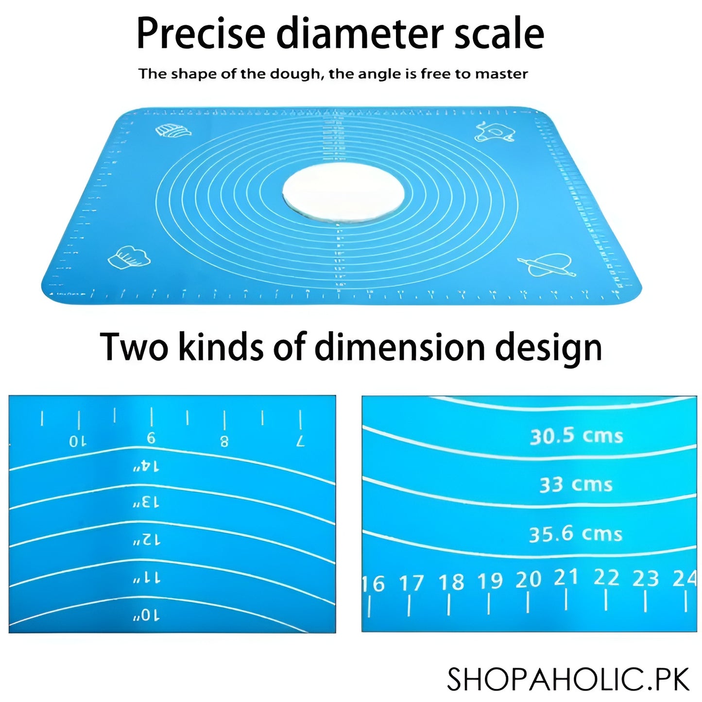 Reusable Silicone Baking Mat for Non-Stick Baking & Easy Oven Cooking